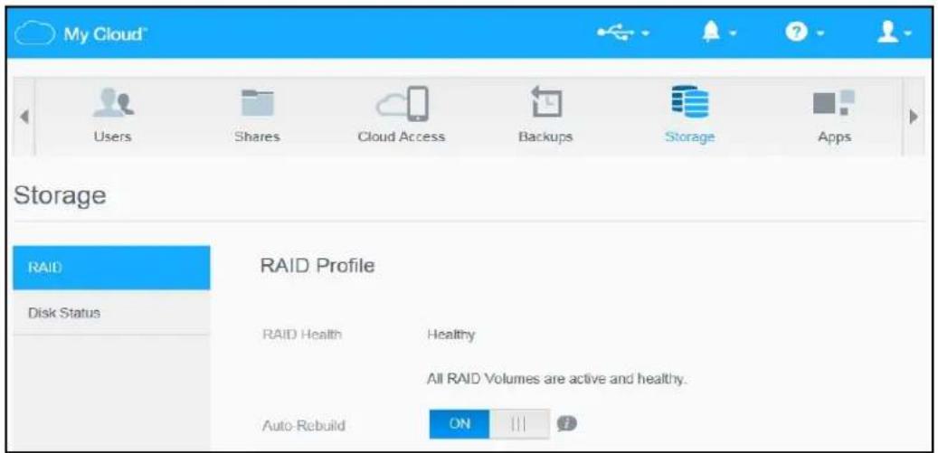 WESTERN DIGITAL My Cloud Mirror WDBWVZ0160JWT - About Storage - 1