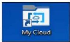 WESTERN DIGITAL My Cloud WDBCTL0080HWT - My Cloud Folder Created on Your Local System Hard Drive - 1