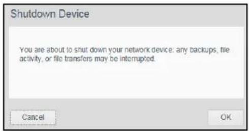 WESTERN DIGITAL My Cloud WDBCTL0080HWT - To shut down the device: - 1