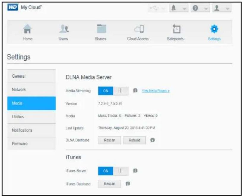 WESTERN DIGITAL My Cloud WDBCTL0080HWT - Media - 1