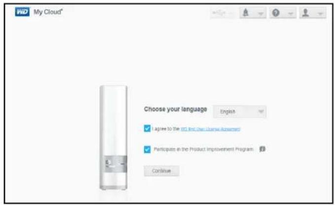 WESTERN DIGITAL My Cloud WDBCTL0080HWT - WARNING! Interrupting the factory restore process may damage the My Cloud device. Wait until after the reboot to use the device again. - 1