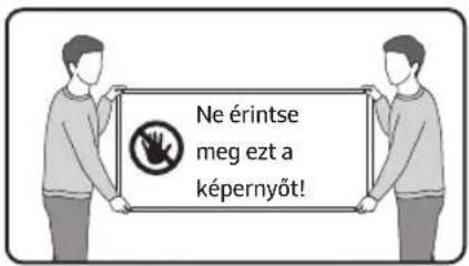 Ne érintse meg ezt a képernyőt!