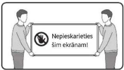 Nepieskarieties šim ekrānam!