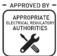 APPROVED BY APPROPRIATE ELECTRICAL REGULATORY AUTHORITIES