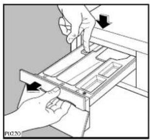 ZANUSSI ZWDD110 - Detergent dispenser drawer - 1