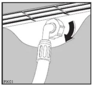 ZANUSSI WDA1255W - Water inlet - 2