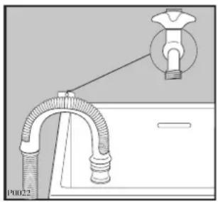ZANUSSI WDA1255W - Water drainage - 3