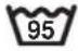 ZANUSSI WDA1255W - Wash Care Symbols - 1