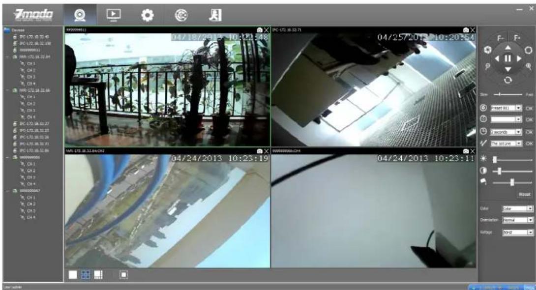 Zmodo ZM-SH721 - Video Display Screen - 5