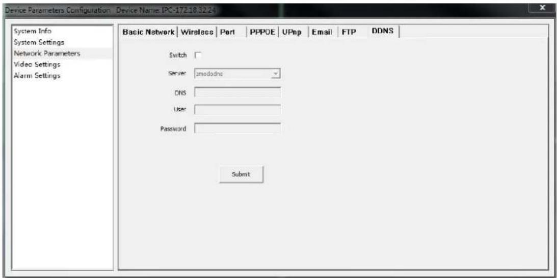 Zmodo ZM-SH721 - DDNS Service Settings: - 1