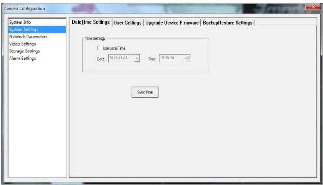 Zmodo ZM-SH721 - System Information Setting - 1