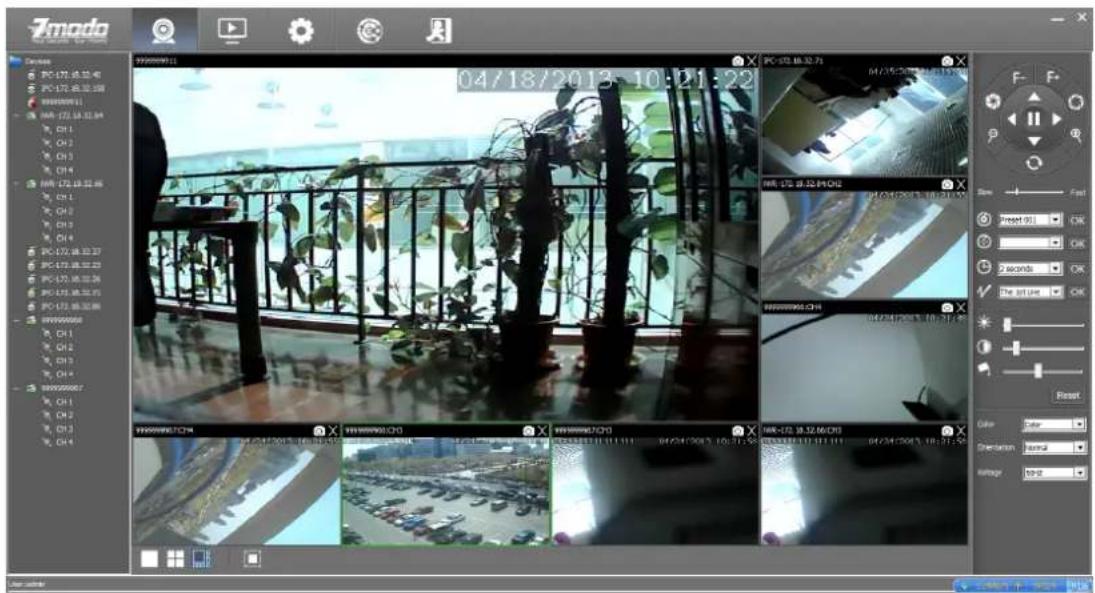 Zmodo ZM-SH721 - Video Display Screen - 3