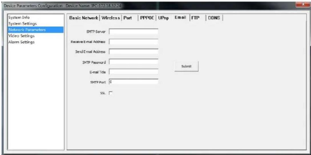 Zmodo ZM-SH721 - Mail Service Settings: - 1