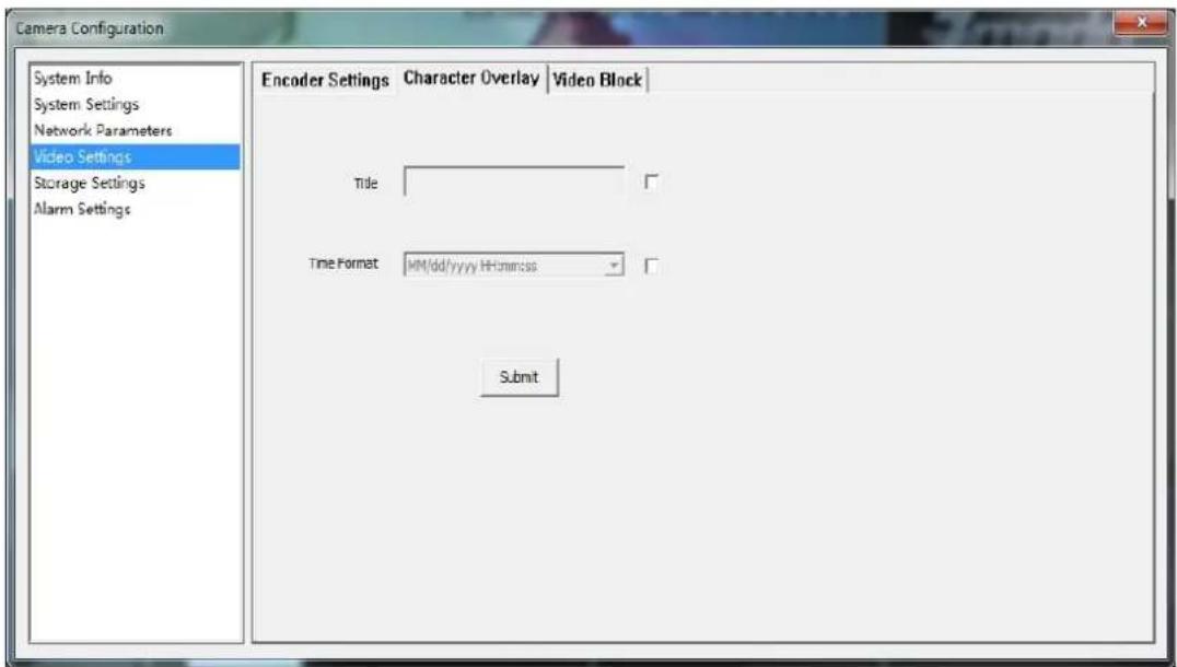 Zmodo ZM-SH721 - Character Overlay: - 1