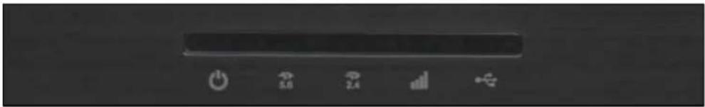 Amped Wireless Athena-EX RE2600M - LED Indicators - 1