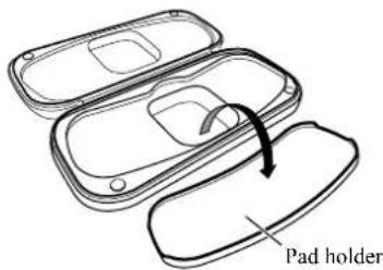 Pad holder