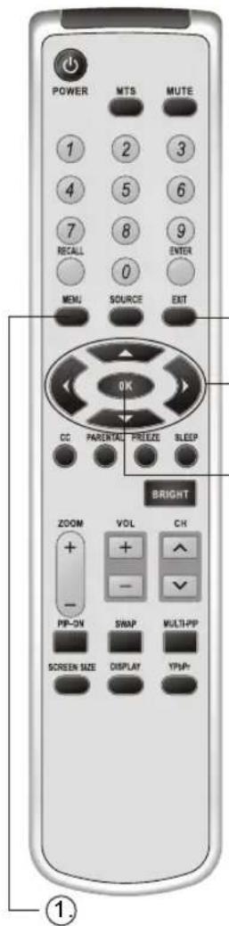 Soyo Onyx DYLTO32D - Adjusting CHANNEL Settings - 1