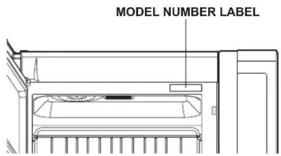 Premium PTO140 - LOCATION OF MODEL NUMBER - 1