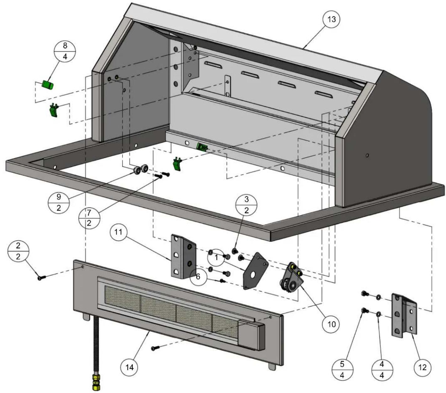 Alfresco ALX2-36SZC - NOTE: - 2