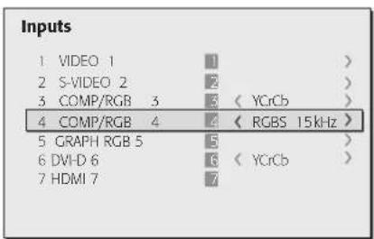 Sim2 Domino 55M - INPUTS - 1
