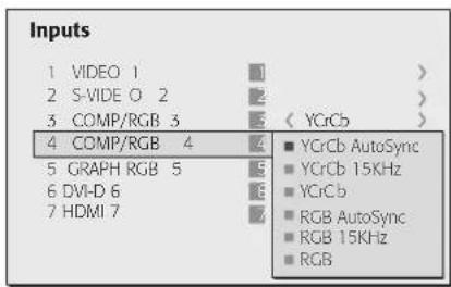 Sim2 Domino 55M - INPUTS - 2