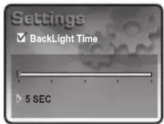 Mpio HD400 - Setting BackLight Time - 2