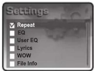 Mpio HD400 - Setting Music - 1
