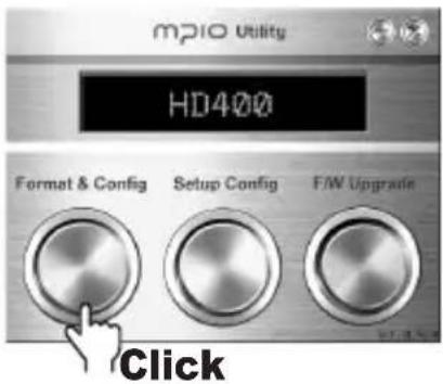 Mpio HD400 - Formatting - 2