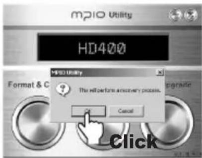 Mpio HD400 - Storing Default Settings - 3