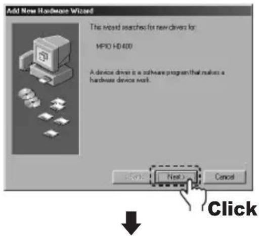 Mpio HD400 - Installing USB Driver Manually - 2