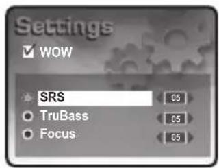 Mpio HD400 - Setting WOW - 2