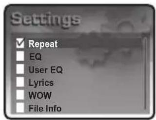 Mpio HD400 - Setting the Repeat Mode - 2