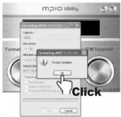 Mpio HD400 - Formatting - 1
