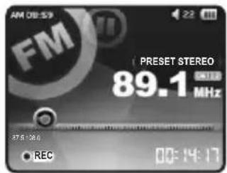 Mpio HD400 - Recording the Channel - 1