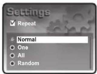 Mpio HD400 - Setting the Repeat Mode - 3
