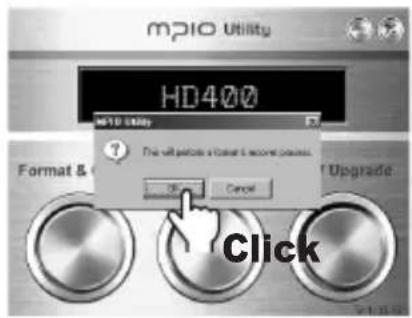 Mpio HD400 - Formatting - 3