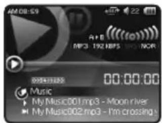 Mpio HD400 - Playing the Music - 3
