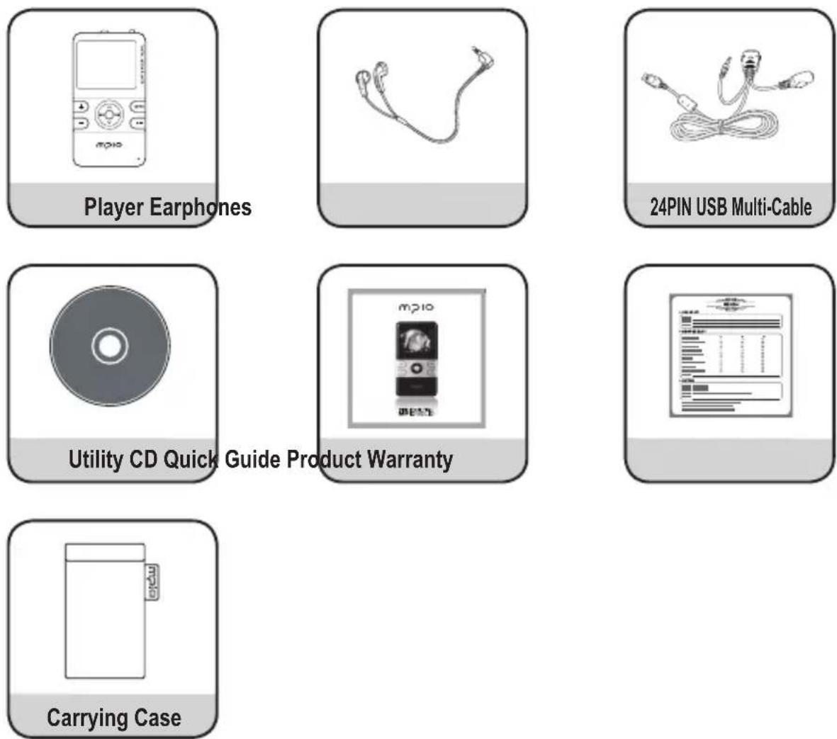 Mpio HD400 - Components - 2