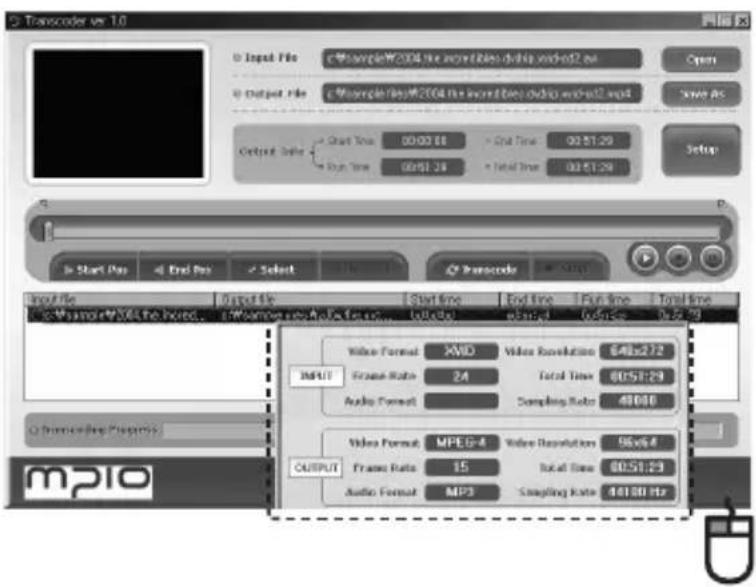 Mpio HD400 - Checking File Information - 1