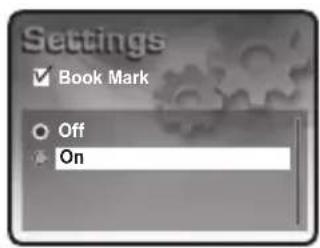 Mpio HD400 - Setting Book Mark - 2