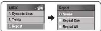 Mpio FG200 - Changing play order - 1
