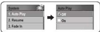 Mpio FG200 - Saving Auto Play Settings - 1