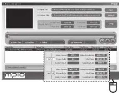 Mpio FG200 - Checking File Information - 1