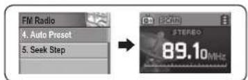 Mpio FG200 - Setting Auto Channel Save - 1