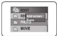 Mpio FG200 - ■ Setting my photo as screen saver - 2