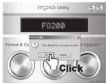 Mpio FG200 - ■ Storing Default Settings - 4