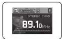 Mpio FG200 - Listening to saved channels (Channel Mode) - 1