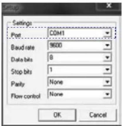 ORION 55RNCS - SERIAL WIRED CONTROLLER SETTING - 3