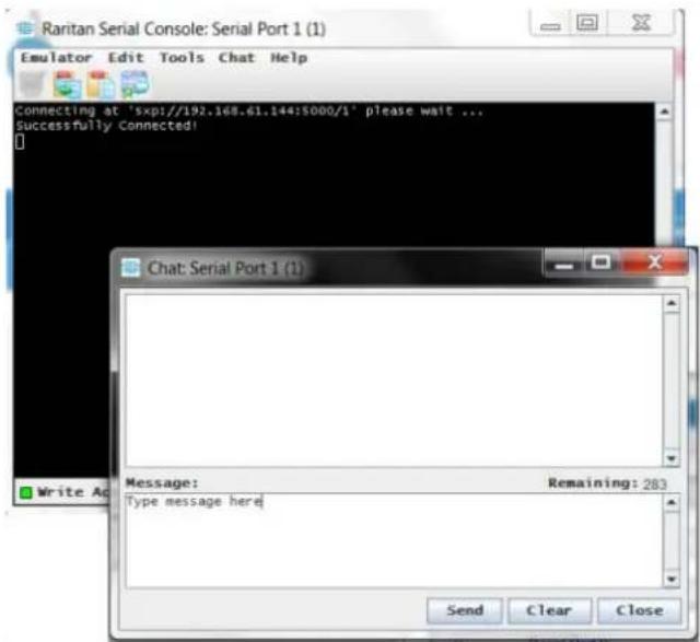 Raritan Dominion SX II - To open chat: - 1