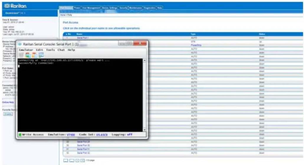 Raritan Dominion SX II - Raritan Serial Console (RSC) Help - 1